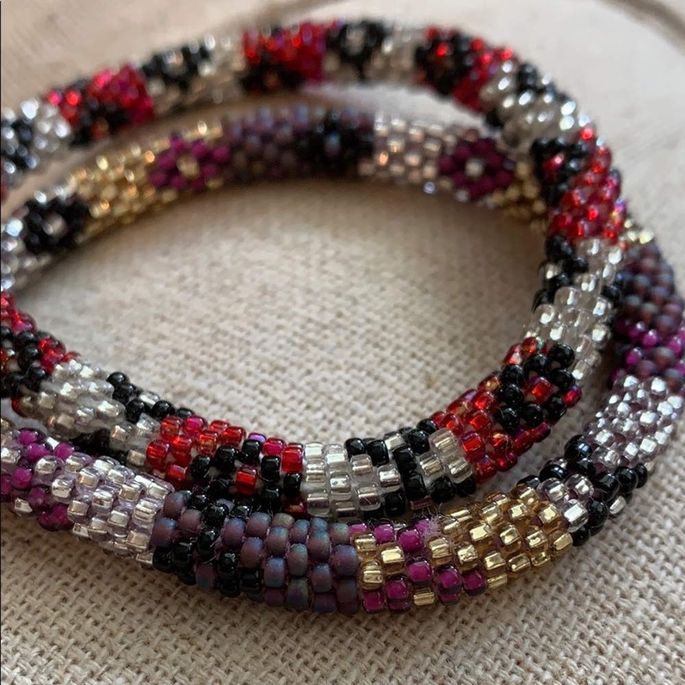 2 Pack Beaded Bracelets For Stacking! - image 4